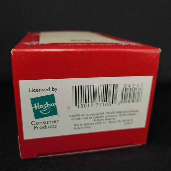 Hallmark Ornament Mr Potato Head 2003 Hasbro Christmas Toy Story Holiday QXI4277 - Picture 11 of 12